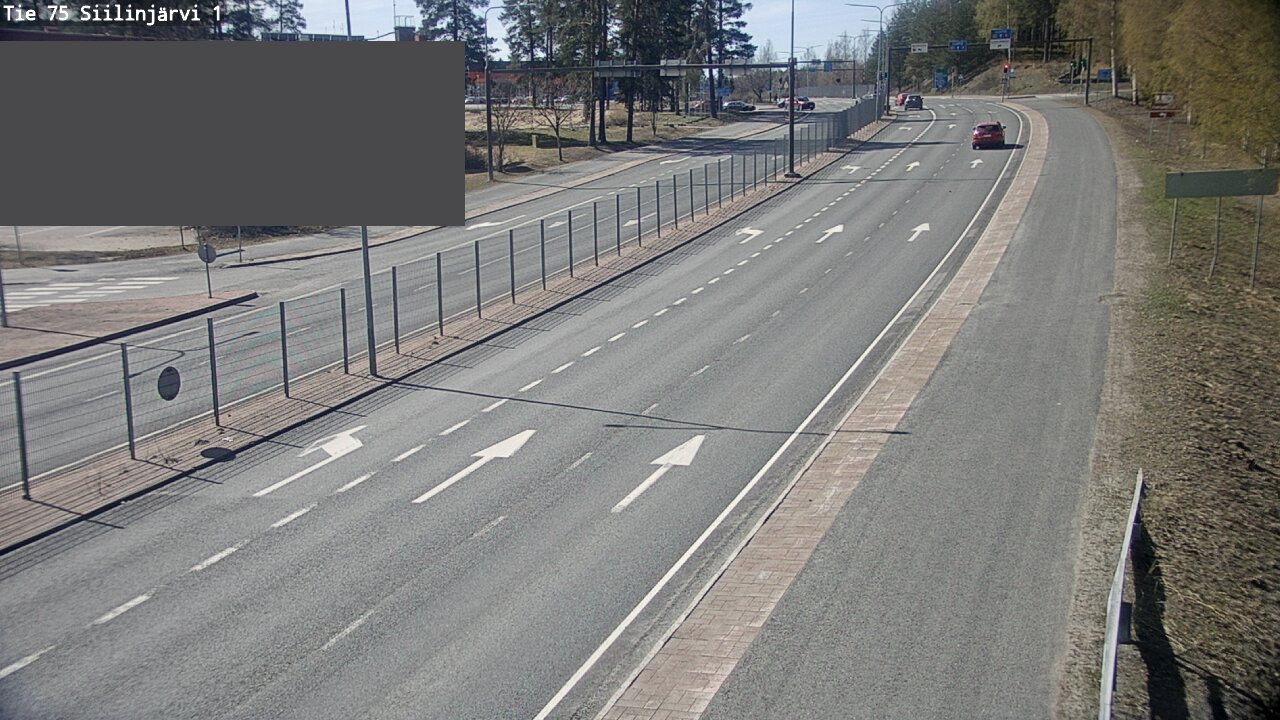 Weather Camera Image Väg 75 Siilinjärvi1, Siilinjärvi, Pohjois-Savo