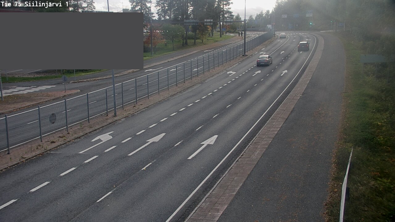 Weather Camera Image Road 75 Siilinjärvi1, Siilinjärvi, Pohjois-Savo