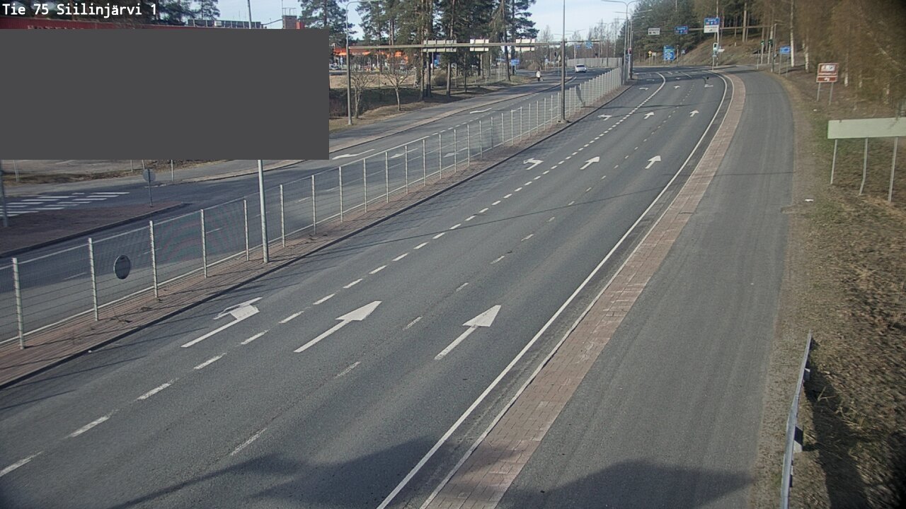 Weather Camera Image Väg 75 Siilinjärvi1, Siilinjärvi, Pohjois-Savo