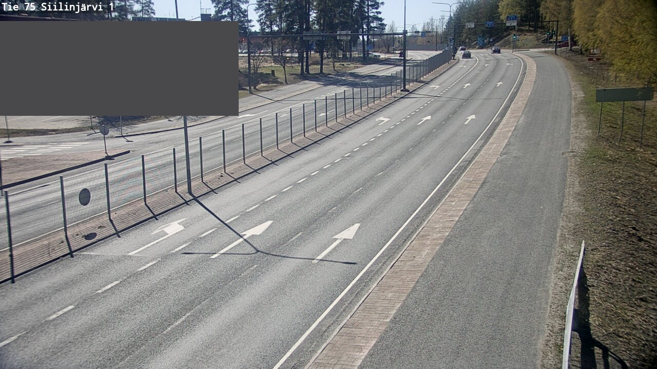 Weather Camera Image Väg 75 Siilinjärvi1, Siilinjärvi, Pohjois-Savo