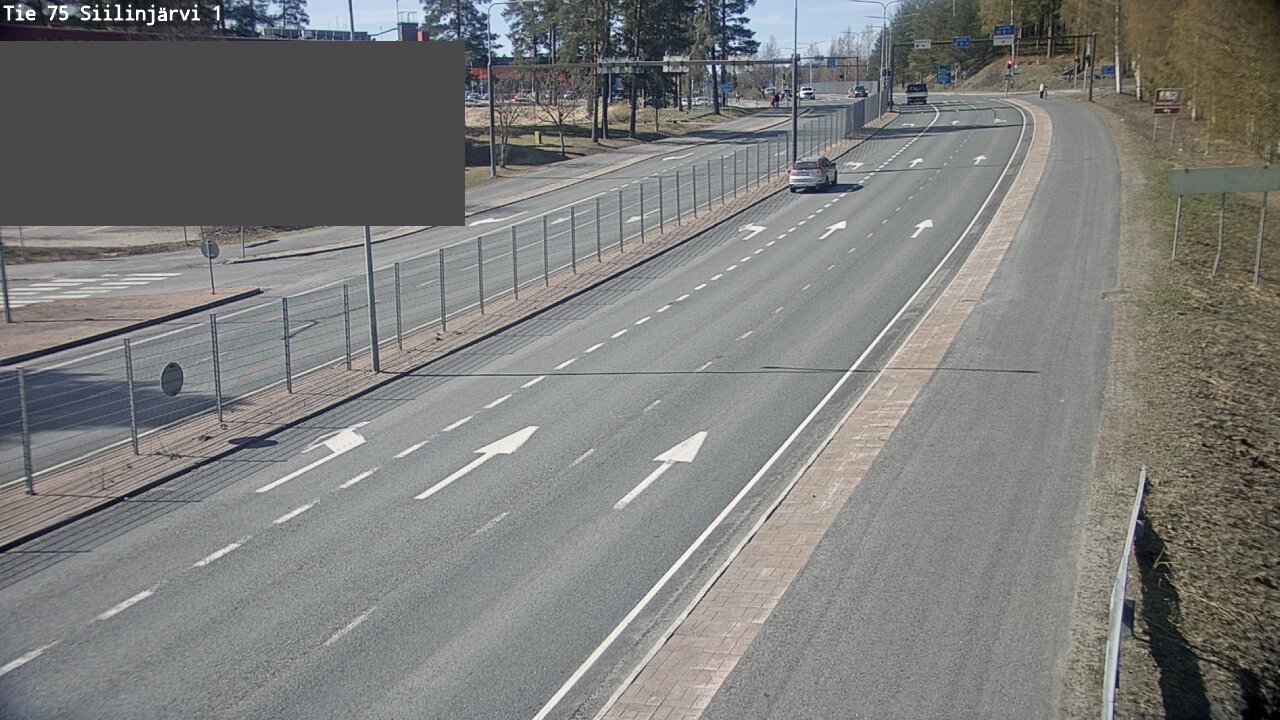Weather Camera Image Väg 75 Siilinjärvi1, Siilinjärvi, Pohjois-Savo