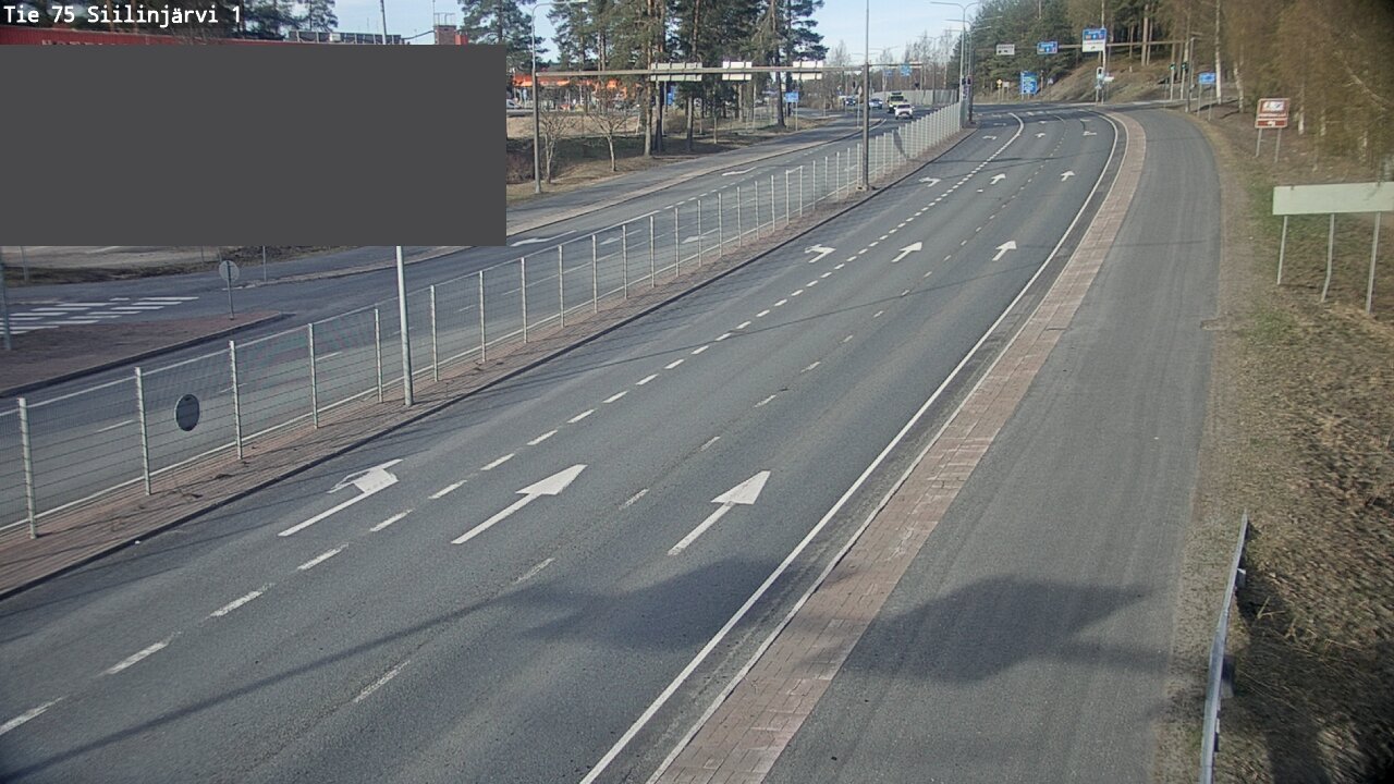 Weather Camera Image Väg 75 Siilinjärvi1, Siilinjärvi, Pohjois-Savo