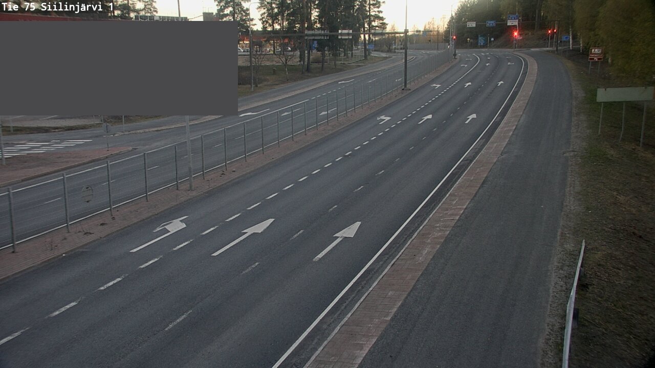 Weather Camera Image Väg 75 Siilinjärvi1, Siilinjärvi, Pohjois-Savo