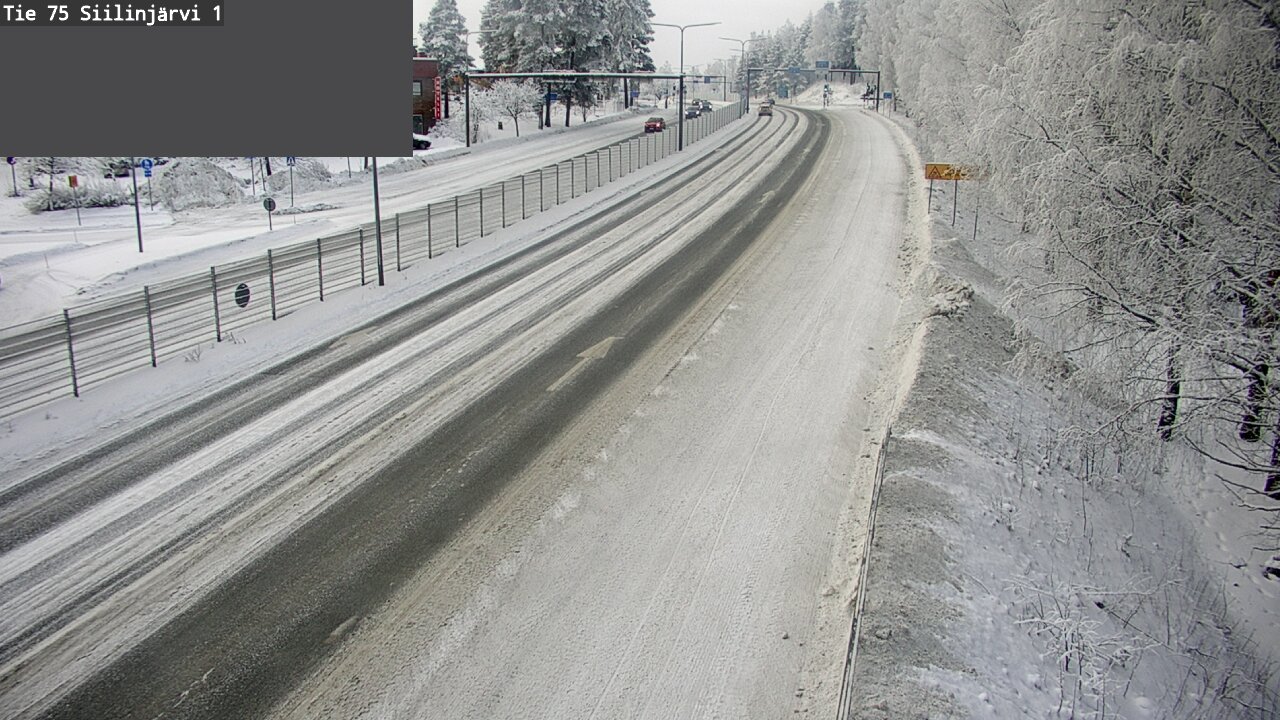 Weather Camera Image Road 75 Siilinjärvi1, Siilinjärvi, Pohjois-Savo