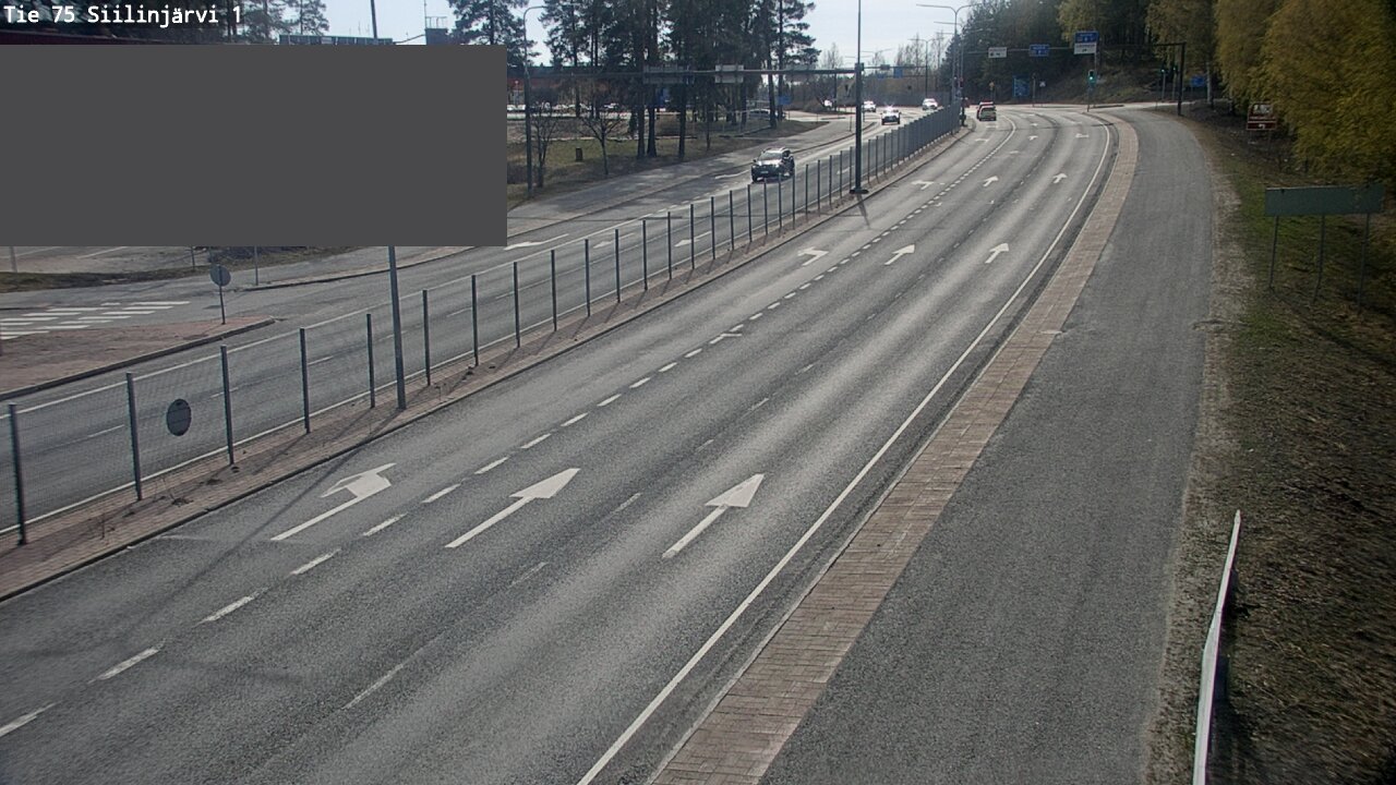 Weather Camera Image Väg 75 Siilinjärvi1, Siilinjärvi, Pohjois-Savo