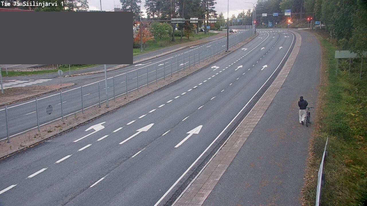 Weather Camera Image Road 75 Siilinjärvi1, Siilinjärvi, Pohjois-Savo