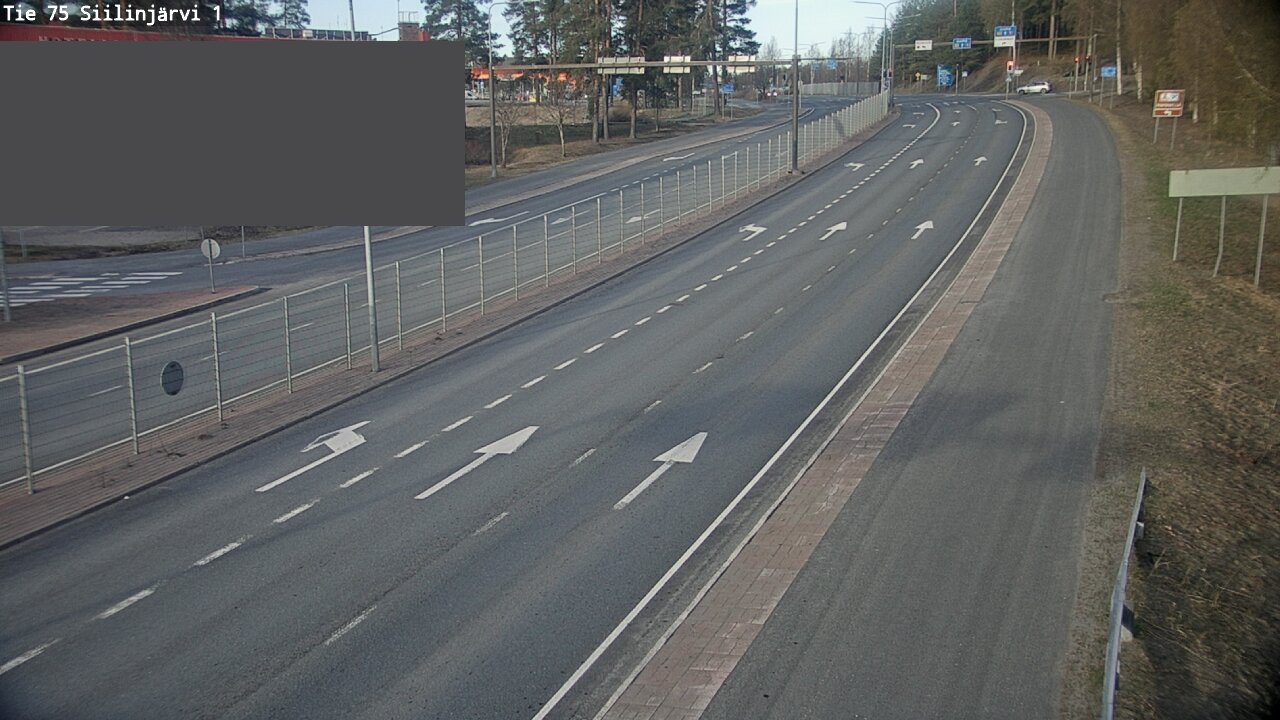 Weather Camera Image Väg 75 Siilinjärvi1, Siilinjärvi, Pohjois-Savo