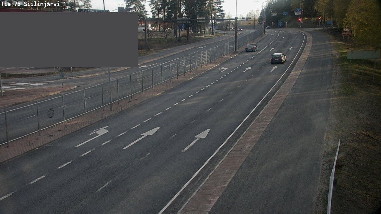 Weather Camera Image Väg 75 Siilinjärvi1, Siilinjärvi, Pohjois-Savo