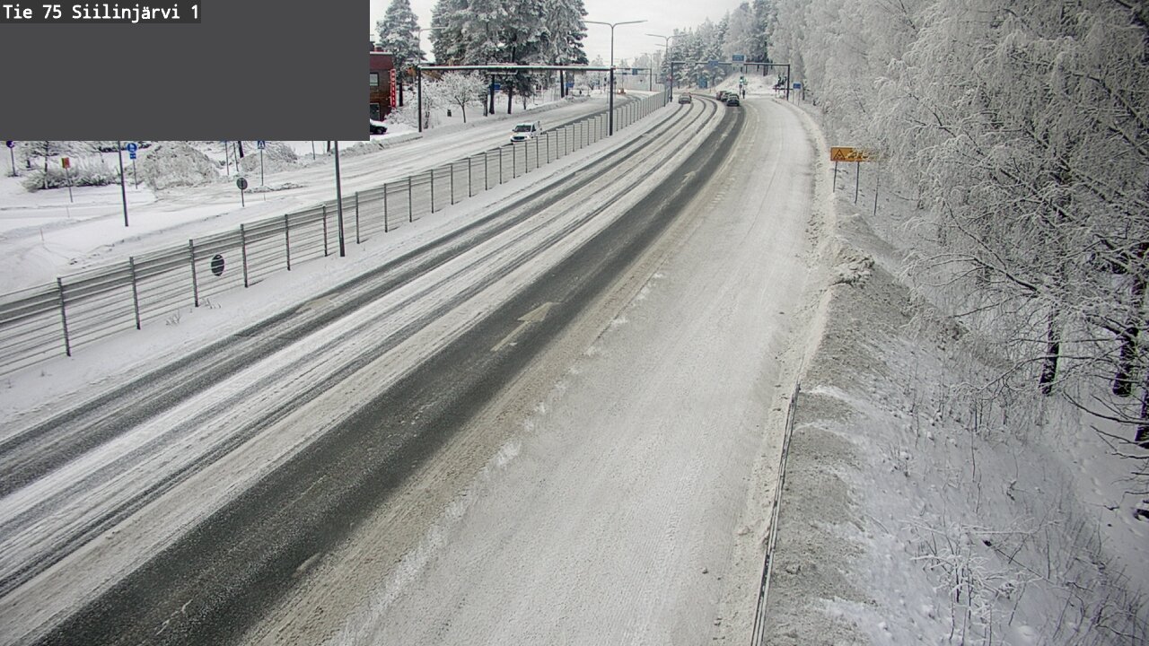 Weather Camera Image Road 75 Siilinjärvi1, Siilinjärvi, Pohjois-Savo