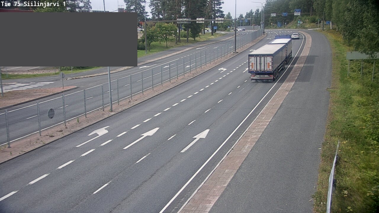 Weather Camera Image Road 75 Siilinjärvi1, Siilinjärvi, Pohjois-Savo