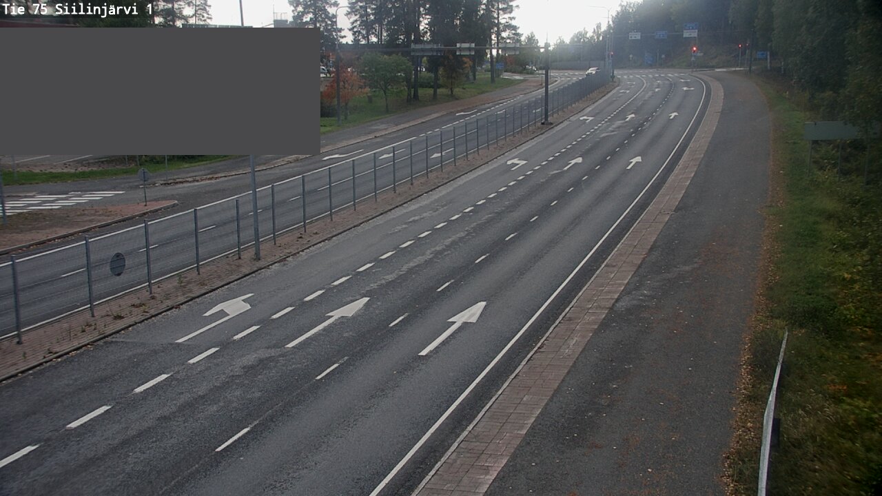 Weather Camera Image Road 75 Siilinjärvi1, Siilinjärvi, Pohjois-Savo