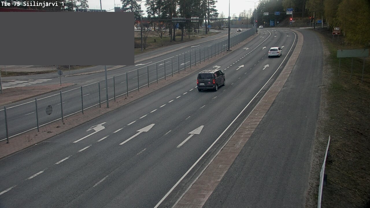 Weather Camera Image Väg 75 Siilinjärvi1, Siilinjärvi, Pohjois-Savo