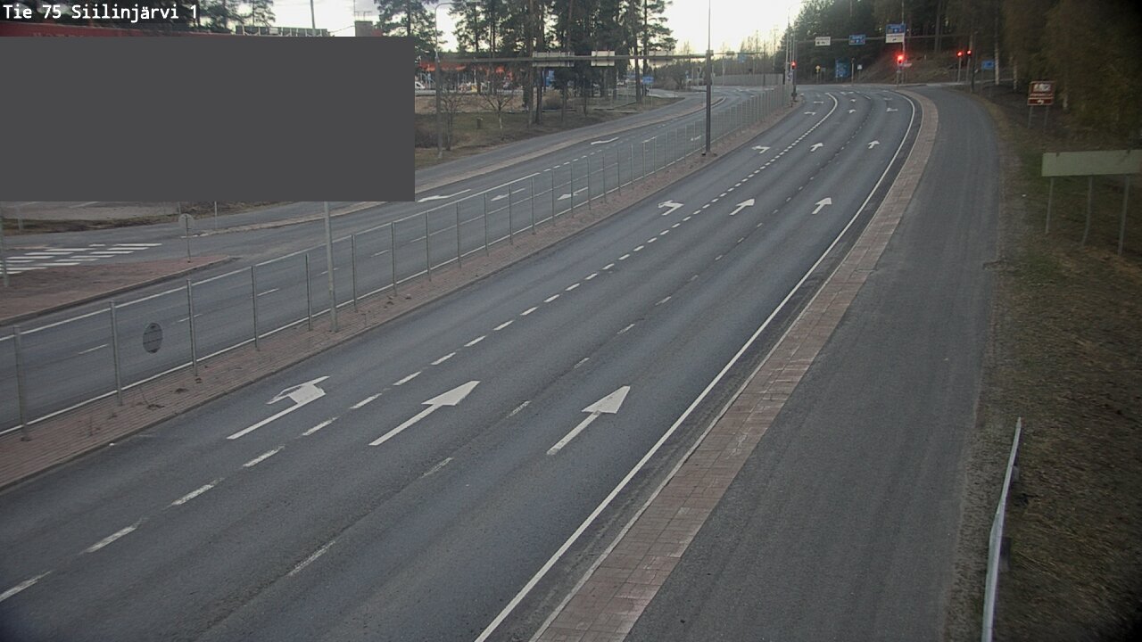 Weather Camera Image Väg 75 Siilinjärvi1, Siilinjärvi, Pohjois-Savo