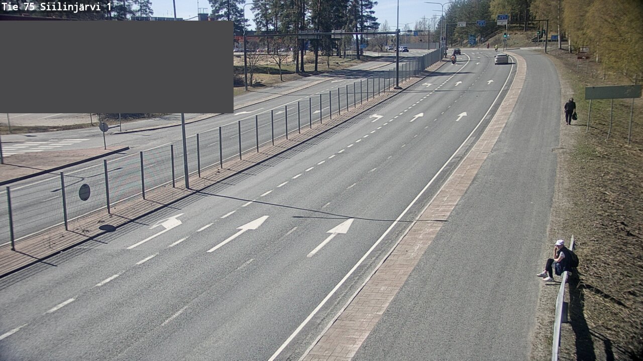 Weather Camera Image Väg 75 Siilinjärvi1, Siilinjärvi, Pohjois-Savo
