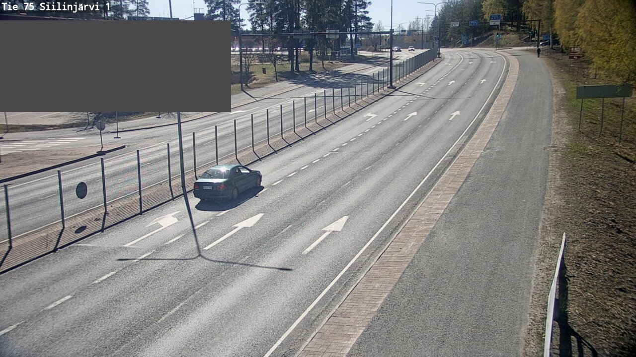 Weather Camera Image Väg 75 Siilinjärvi1, Siilinjärvi, Pohjois-Savo
