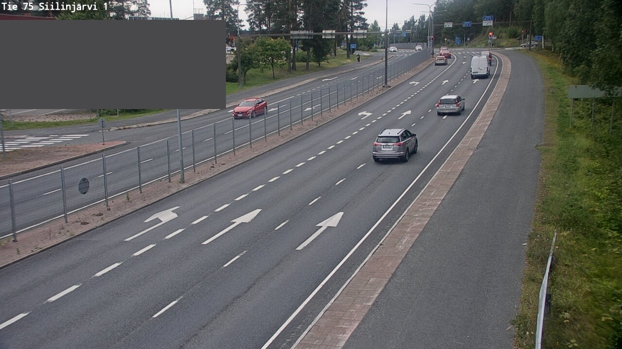 Weather Camera Image Road 75 Siilinjärvi1, Siilinjärvi, Pohjois-Savo