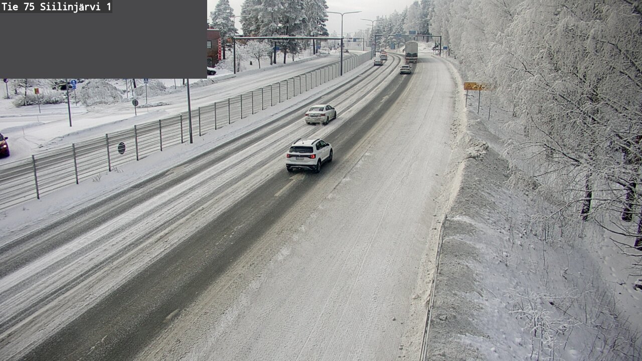 Weather Camera Image Road 75 Siilinjärvi1, Siilinjärvi, Pohjois-Savo