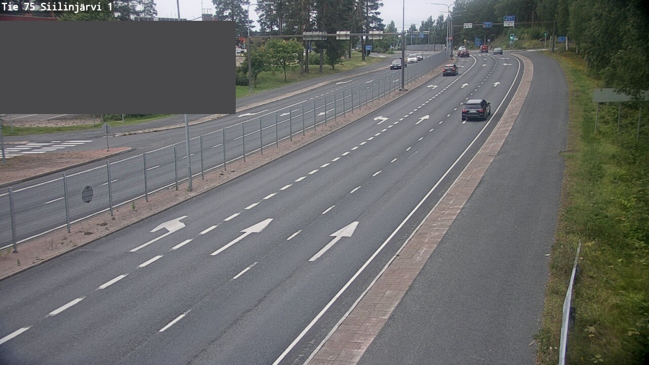 Weather Camera Image Road 75 Siilinjärvi1, Siilinjärvi, Pohjois-Savo