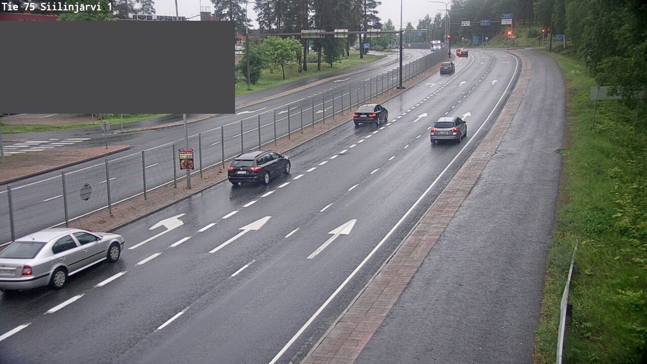Weather Camera Image Väg 75 Siilinjärvi1, Siilinjärvi, Pohjois-Savo