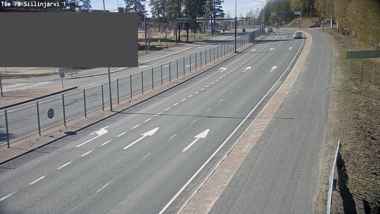 Weather Camera Image Väg 75 Siilinjärvi1, Siilinjärvi, Pohjois-Savo