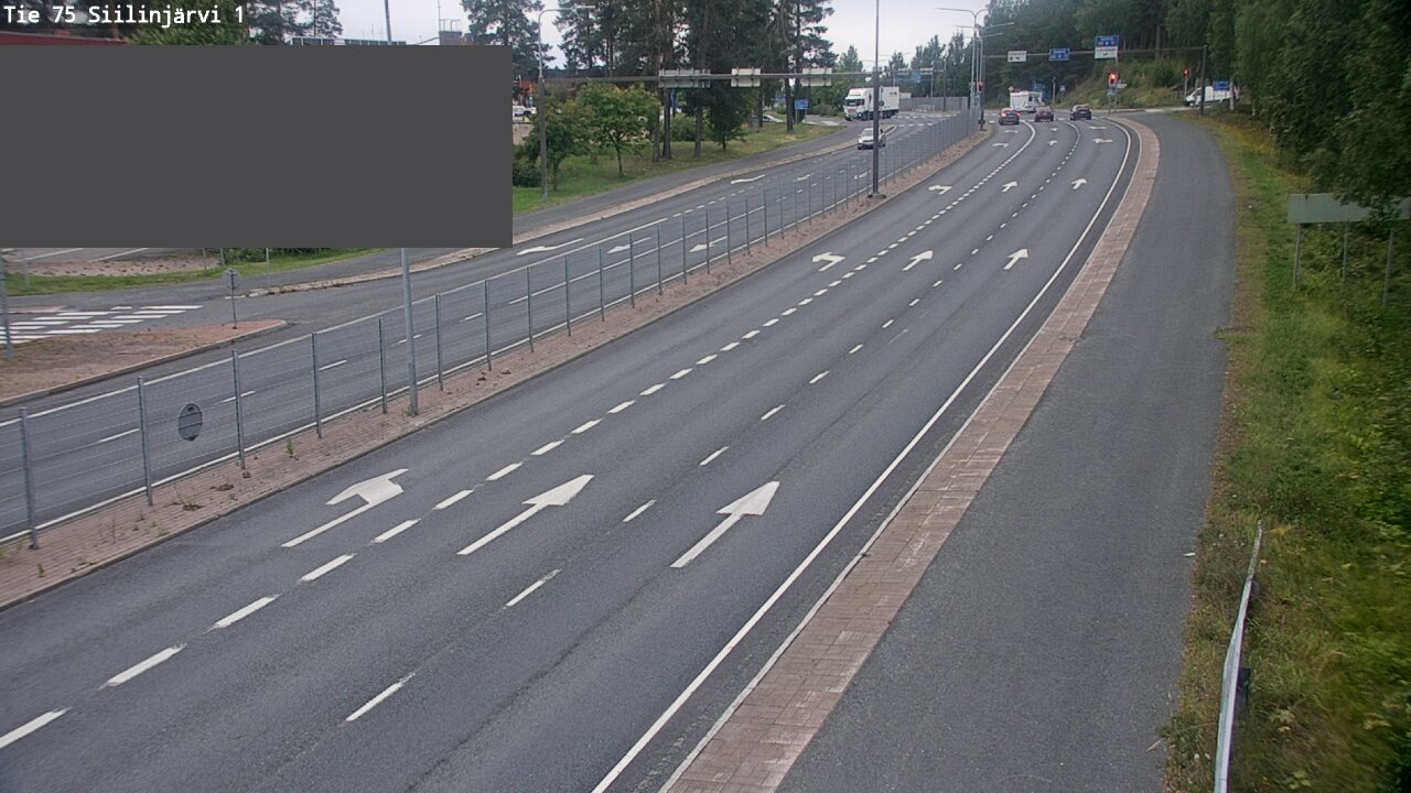 Weather Camera Image Road 75 Siilinjärvi1, Siilinjärvi, Pohjois-Savo