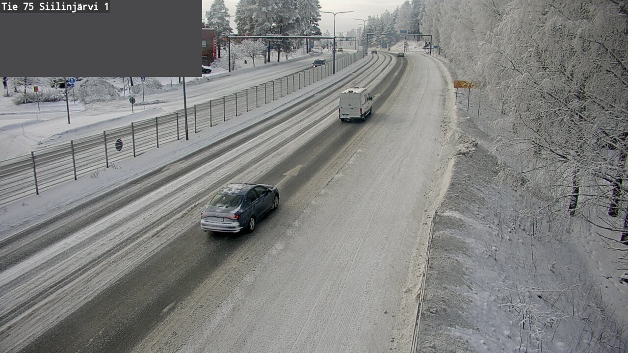 Weather Camera Image Road 75 Siilinjärvi1, Siilinjärvi, Pohjois-Savo
