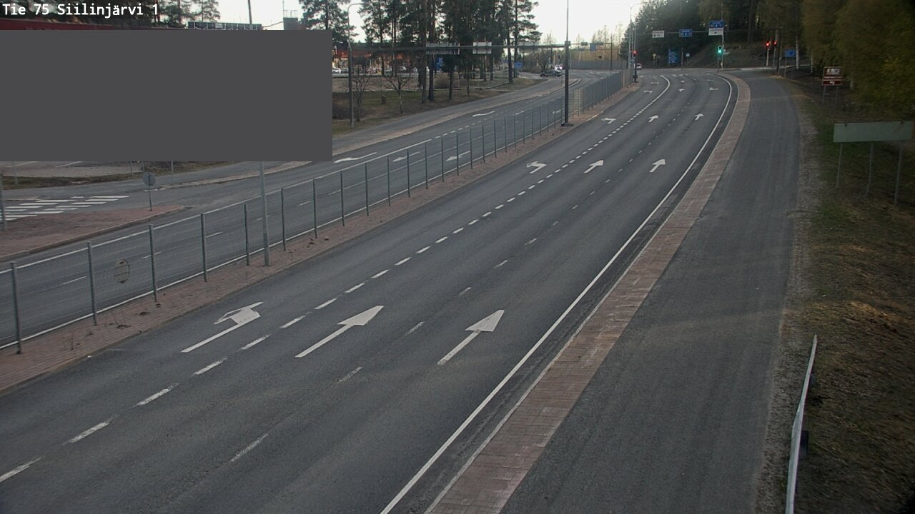 Weather Camera Image Väg 75 Siilinjärvi1, Siilinjärvi, Pohjois-Savo