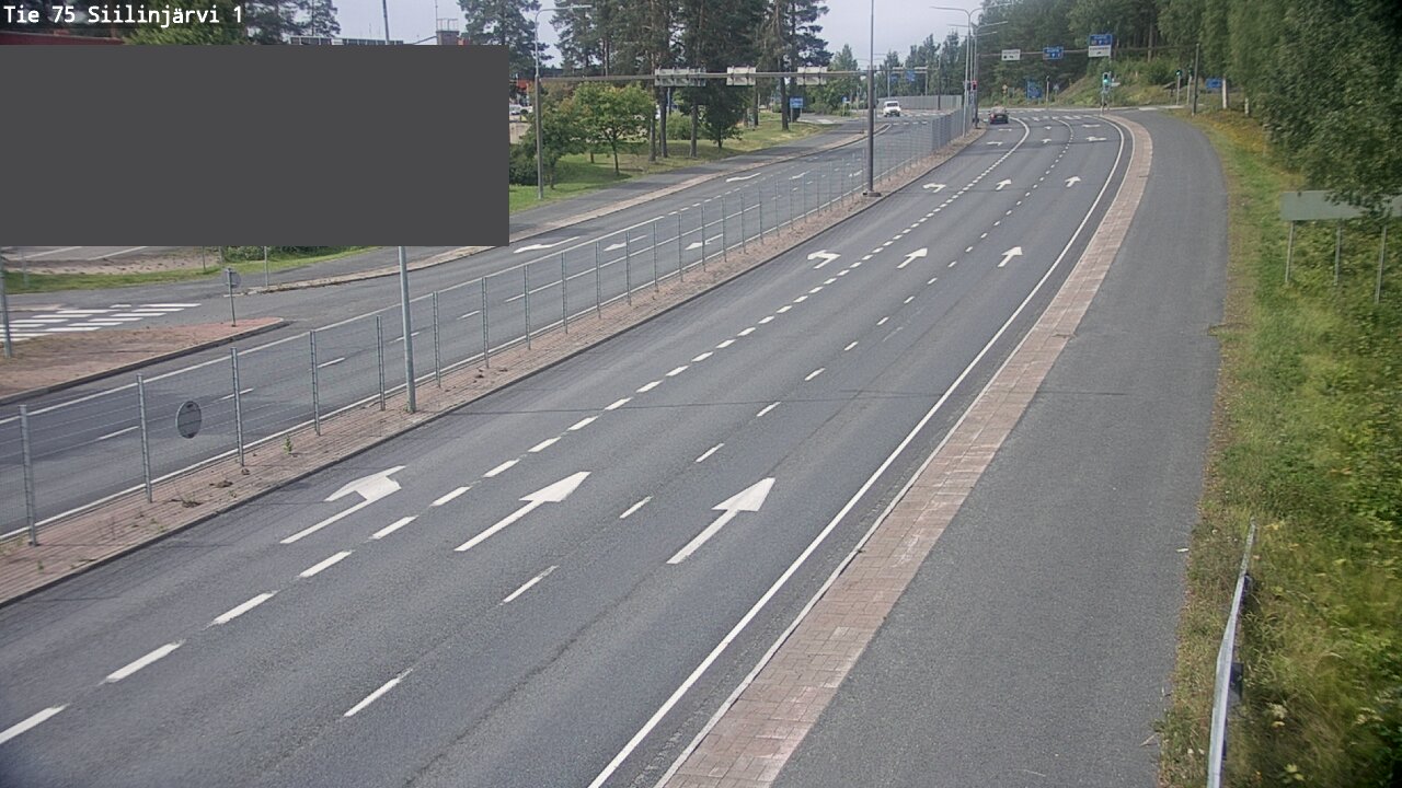 Weather Camera Image Road 75 Siilinjärvi1, Siilinjärvi, Pohjois-Savo