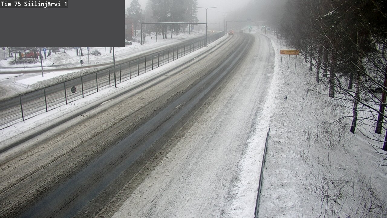 Weather Camera Image Road 75 Siilinjärvi1, Siilinjärvi, Pohjois-Savo
