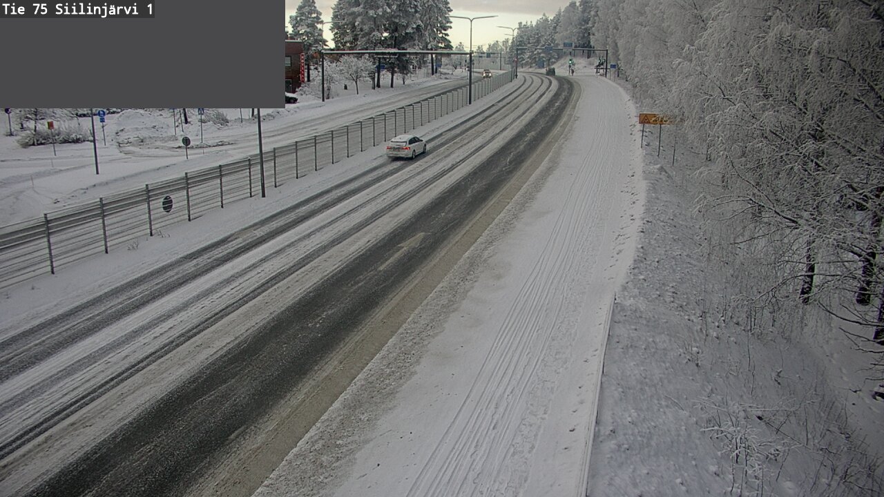 Weather Camera Image Road 75 Siilinjärvi1, Siilinjärvi, Pohjois-Savo