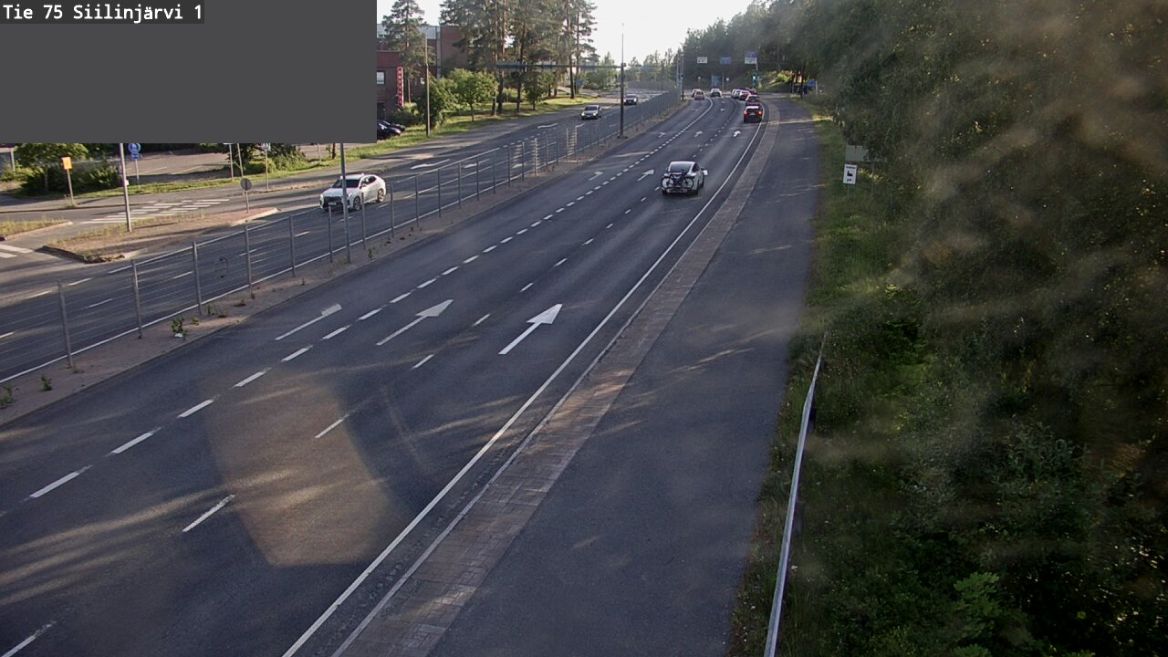 Weather Camera Image Road 75 Siilinjärvi1, Siilinjärvi, Pohjois-Savo