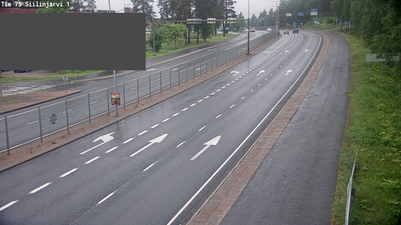 Weather Camera Image Väg 75 Siilinjärvi1, Siilinjärvi, Pohjois-Savo