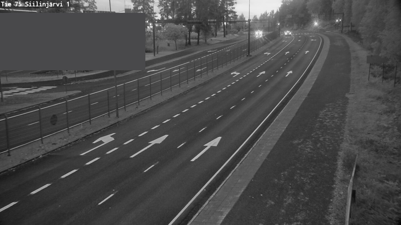 Weather Camera Image Road 75 Siilinjärvi1, Siilinjärvi, Pohjois-Savo