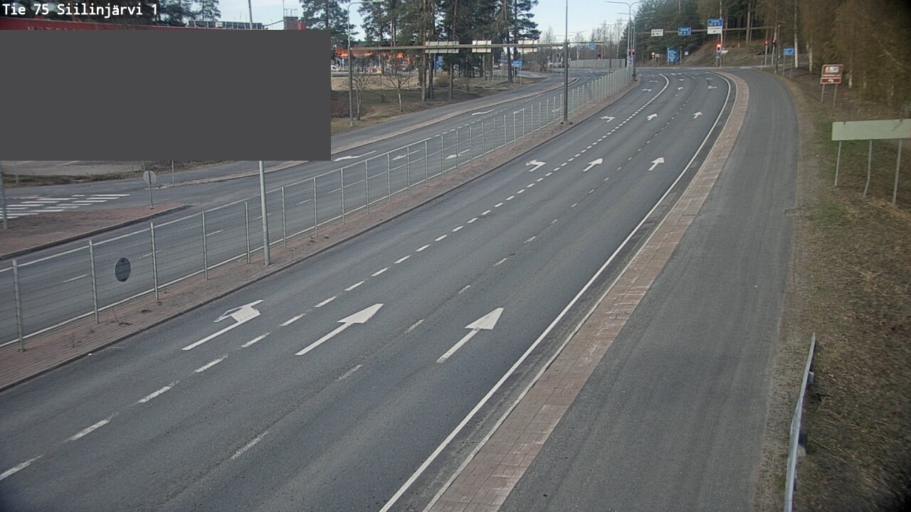 Weather Camera Image Väg 75 Siilinjärvi1, Siilinjärvi, Pohjois-Savo