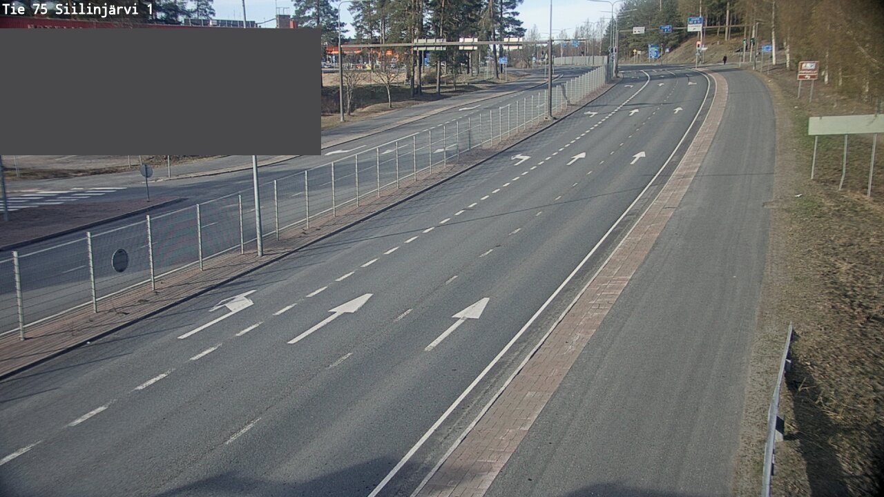 Weather Camera Image Väg 75 Siilinjärvi1, Siilinjärvi, Pohjois-Savo