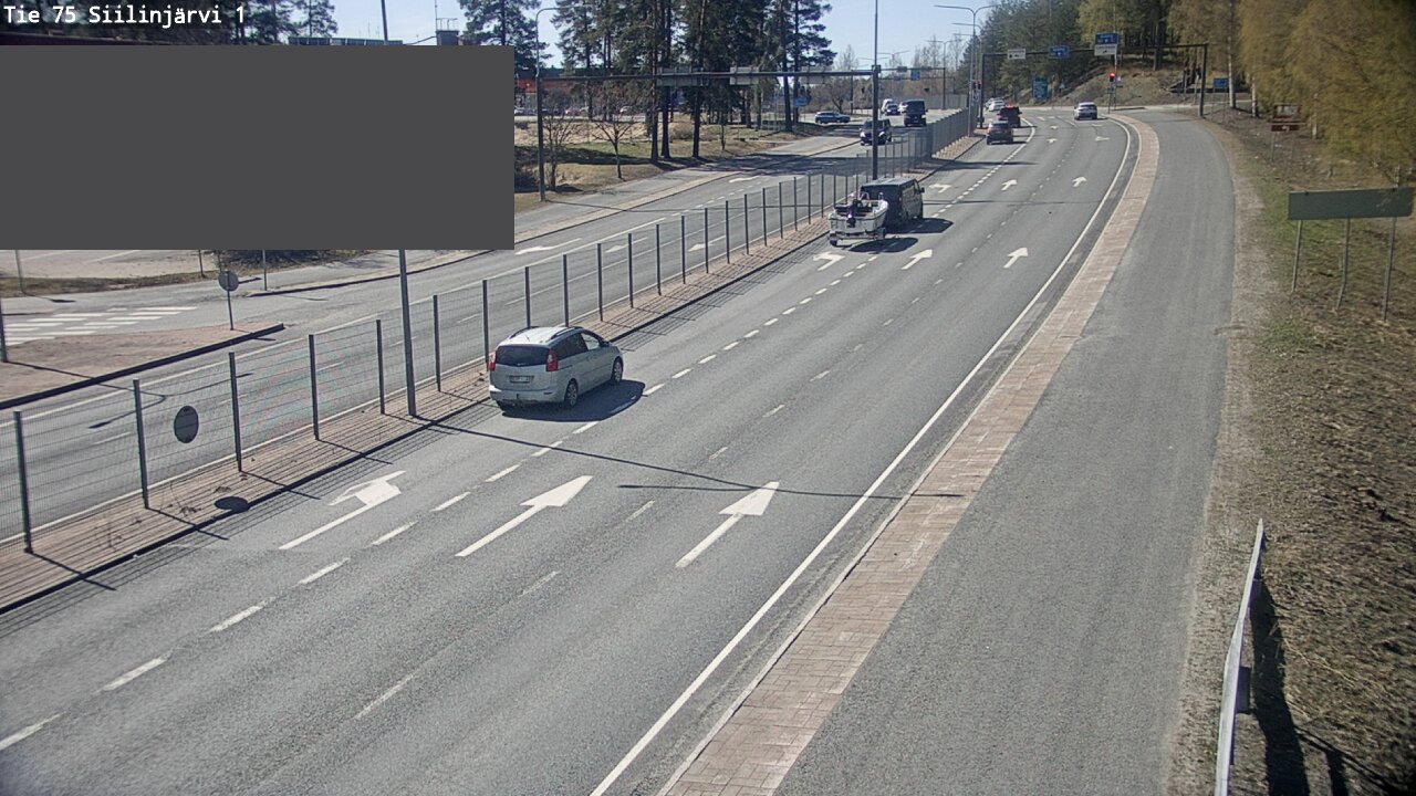 Weather Camera Image Väg 75 Siilinjärvi1, Siilinjärvi, Pohjois-Savo