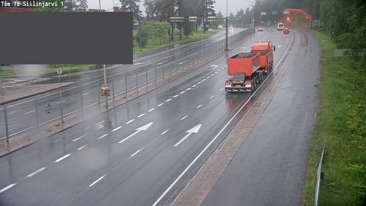 Weather Camera Image Väg 75 Siilinjärvi1, Siilinjärvi, Pohjois-Savo