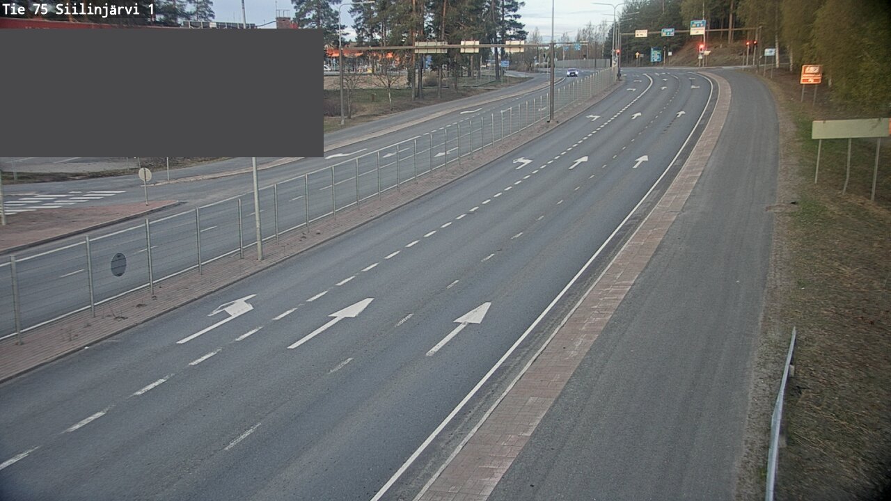 Weather Camera Image Road 75 Siilinjärvi1, Siilinjärvi, Pohjois-Savo