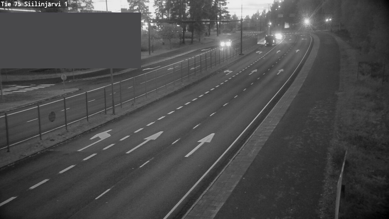 Weather Camera Image Road 75 Siilinjärvi1, Siilinjärvi, Pohjois-Savo