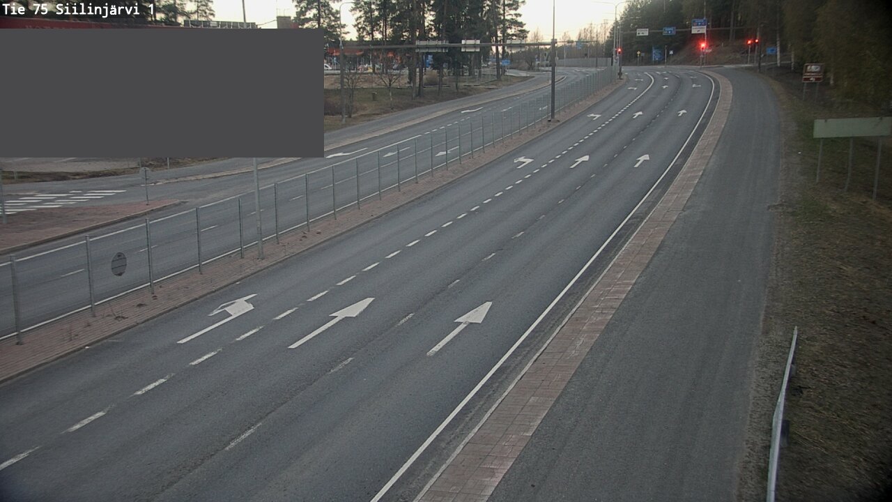 Weather Camera Image Väg 75 Siilinjärvi1, Siilinjärvi, Pohjois-Savo