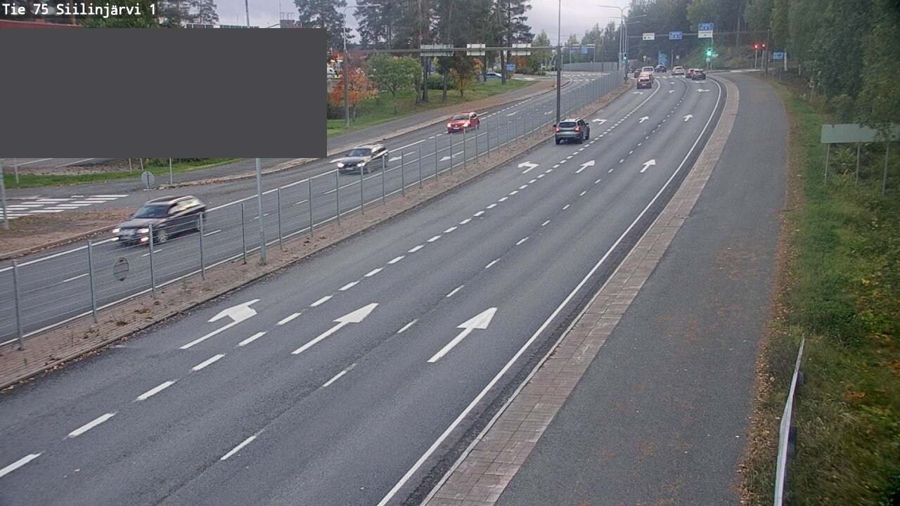 Weather Camera Image Road 75 Siilinjärvi1, Siilinjärvi, Pohjois-Savo