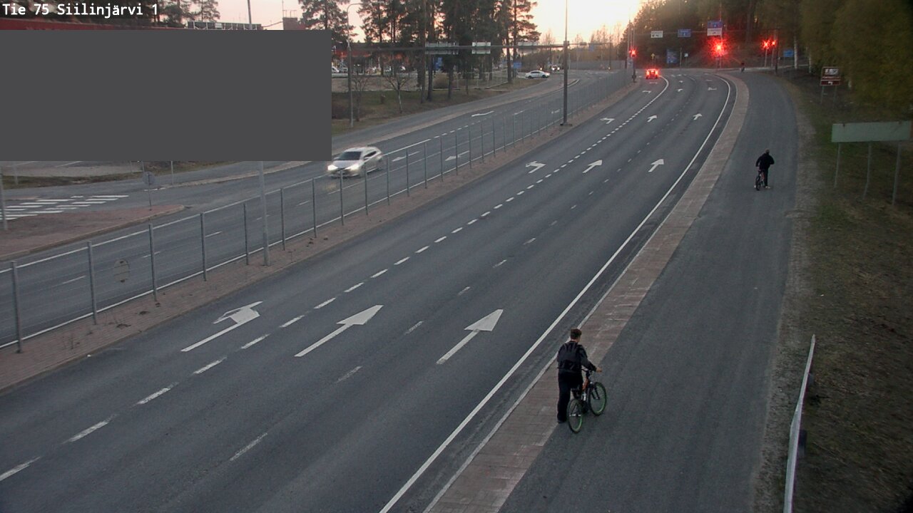Weather Camera Image Väg 75 Siilinjärvi1, Siilinjärvi, Pohjois-Savo
