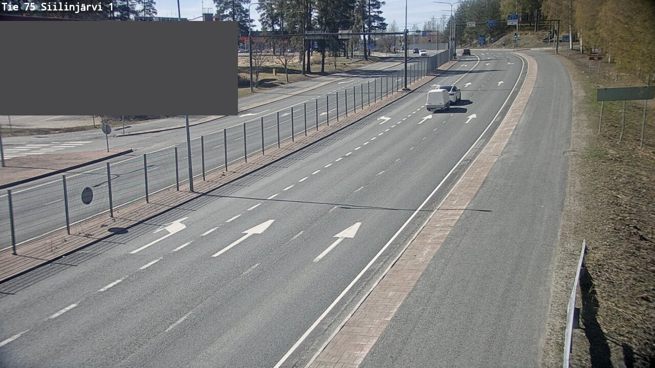 Weather Camera Image Väg 75 Siilinjärvi1, Siilinjärvi, Pohjois-Savo