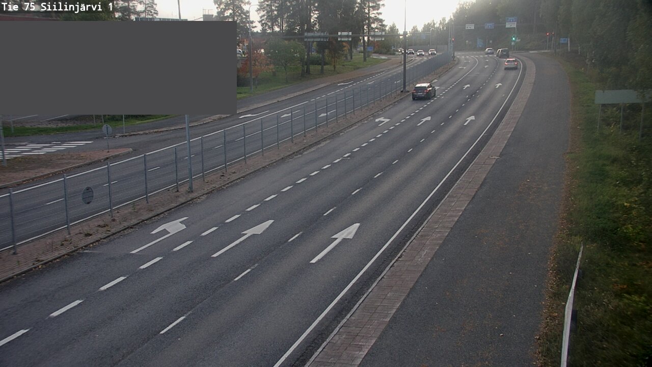 Weather Camera Image Road 75 Siilinjärvi1, Siilinjärvi, Pohjois-Savo