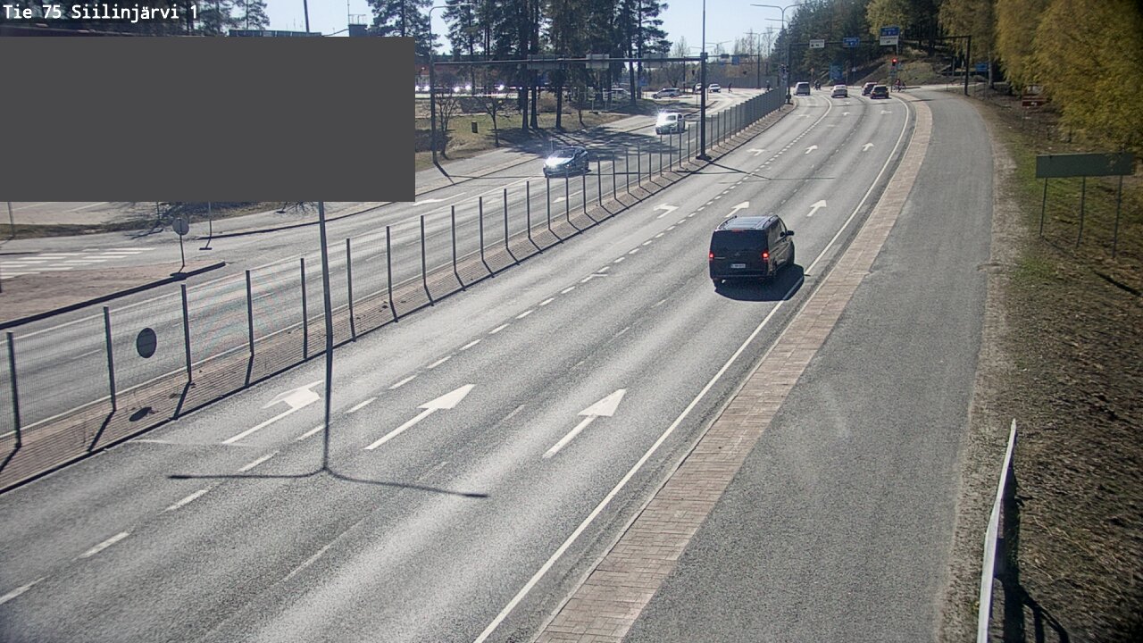 Weather Camera Image Väg 75 Siilinjärvi1, Siilinjärvi, Pohjois-Savo