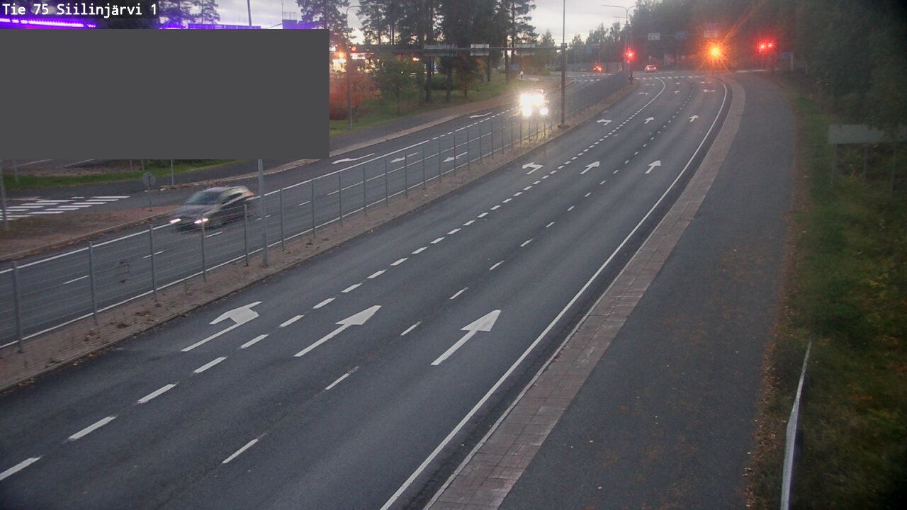 Weather Camera Image Road 75 Siilinjärvi1, Siilinjärvi, Pohjois-Savo