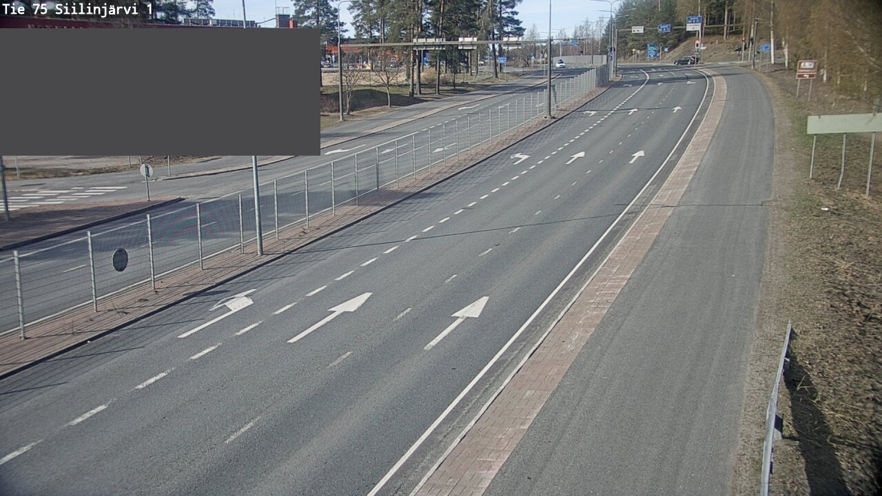 Weather Camera Image Väg 75 Siilinjärvi1, Siilinjärvi, Pohjois-Savo