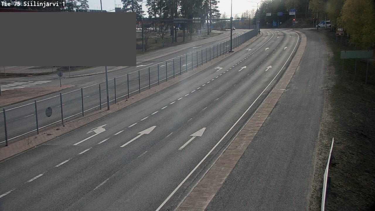 Weather Camera Image Väg 75 Siilinjärvi1, Siilinjärvi, Pohjois-Savo