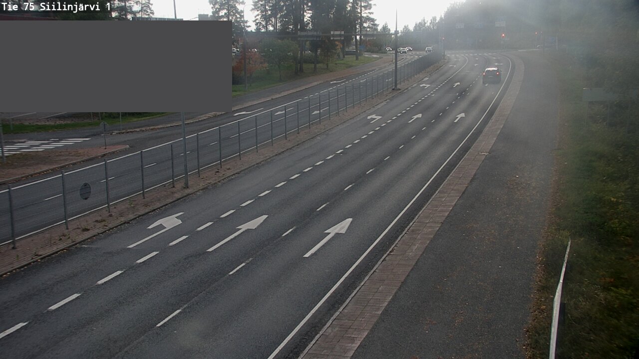 Weather Camera Image Road 75 Siilinjärvi1, Siilinjärvi, Pohjois-Savo