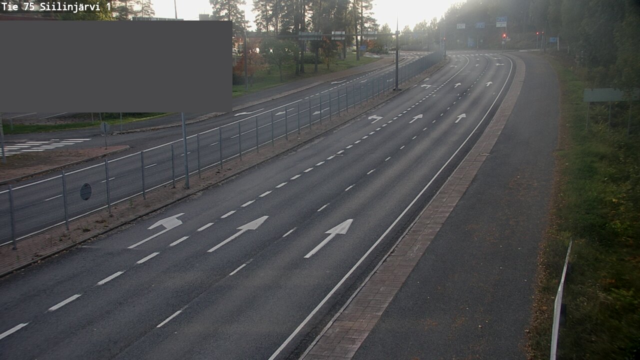 Weather Camera Image Road 75 Siilinjärvi1, Siilinjärvi, Pohjois-Savo